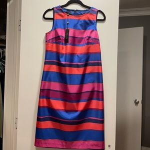 Vibrant Talbots dress. Stunning colors. New with tags.